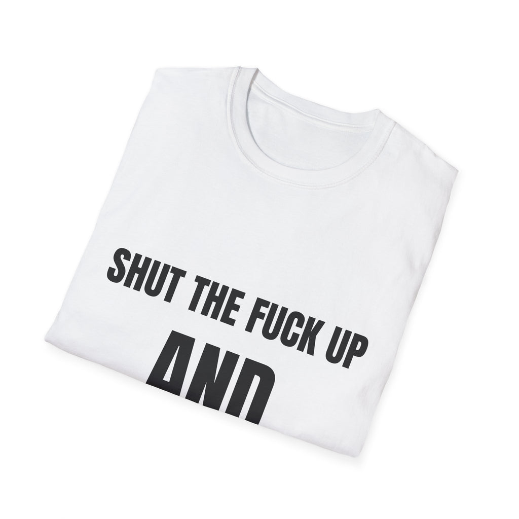 T-Shirt — "Shut the F*** Up and Vote" Bold Political Statement Tee