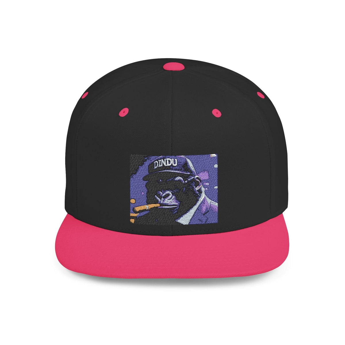 Sassy Gorilla Flat Bill Snapback Hat, Funny Dad Cap, Streetwear Fashion, Casual Gift, Men's Accessories