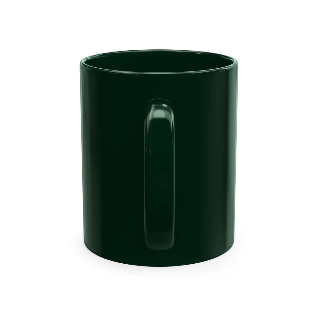 Cyber Ape & Ninja Ceramic Mug — Retro Futuristic Gamer Coffee Cup