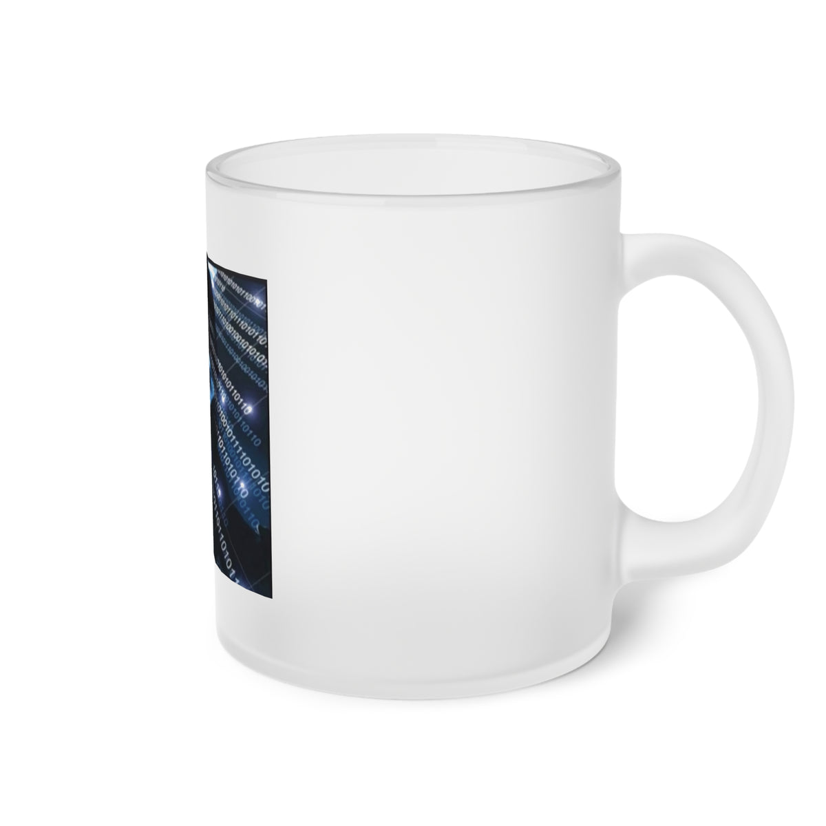 Frosted Glass Mug — 0HOUR1