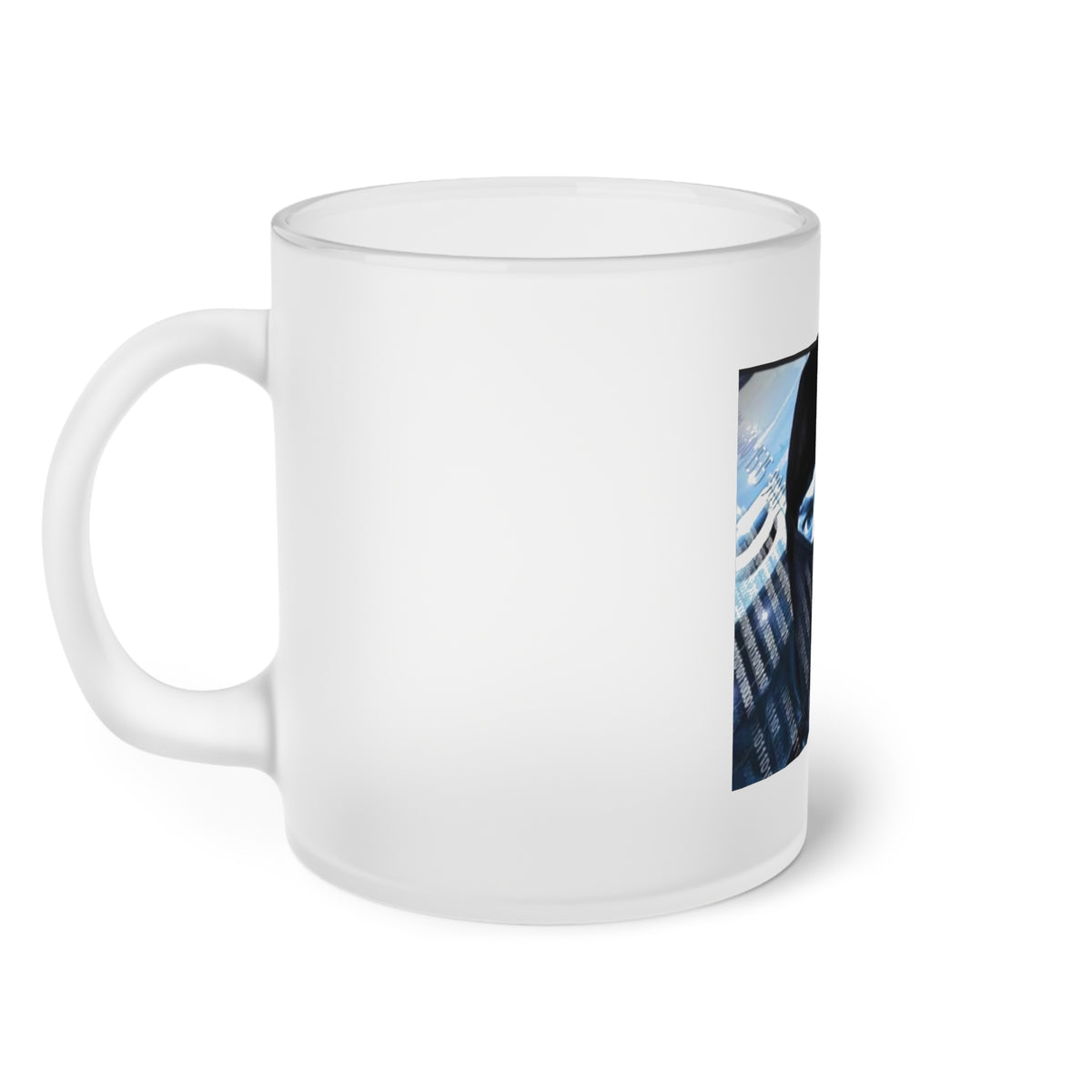 Frosted Glass Mug — 0HOUR1