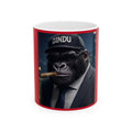 Humorous Gorilla Mug - Fun Gift for Coffee Lovers, Office Desk Decor, Funny Mug, Animal Lover Gift, Unique Ceramic Cup