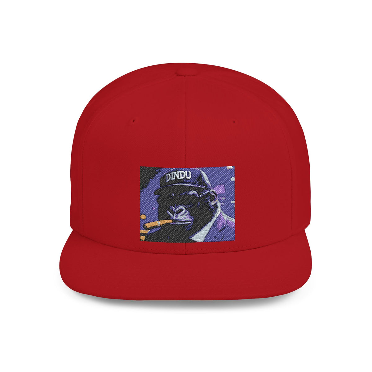 Sassy Gorilla Flat Bill Snapback Hat, Funny Dad Cap, Streetwear Fashion, Casual Gift, Men's Accessories