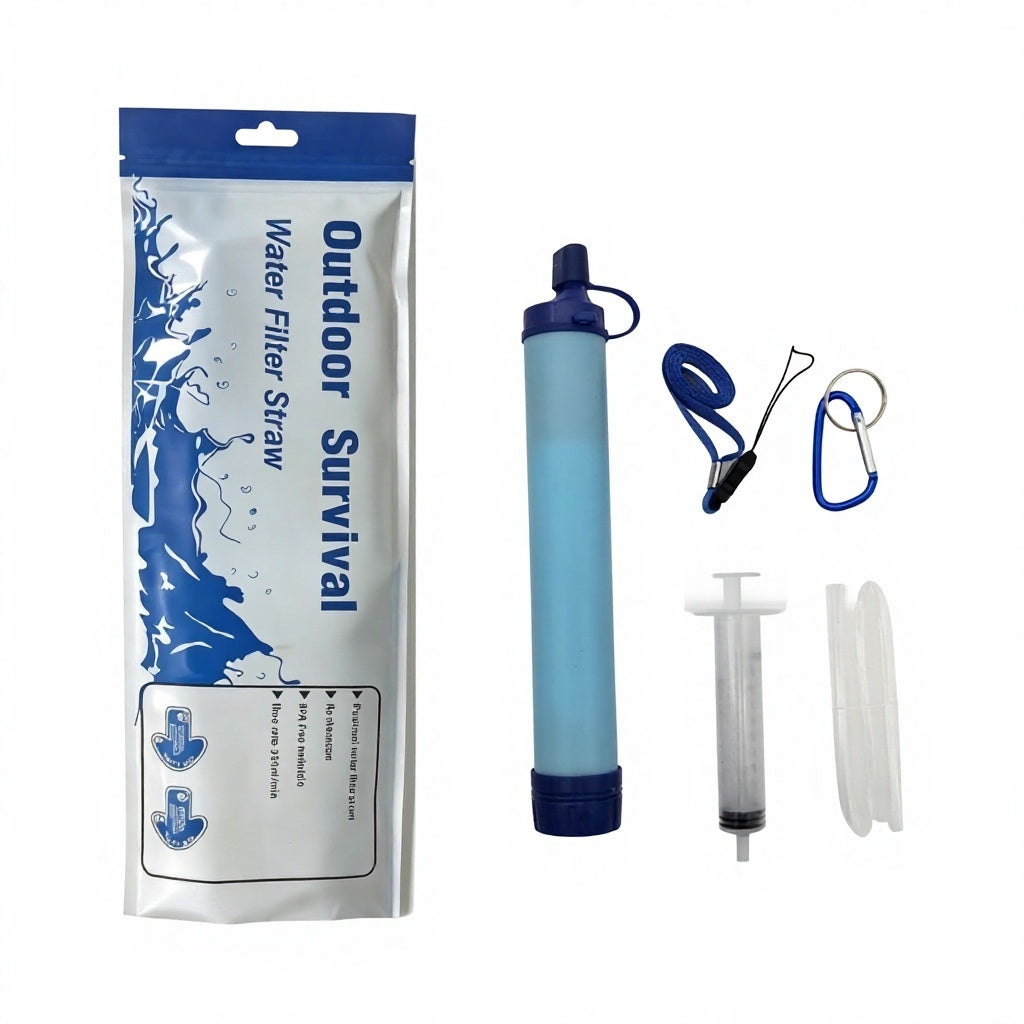OUTDOOR SURVIVAL STRAW FILTER STRAW